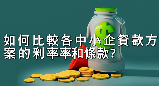 如何比較各中小企貸款方案的利率和條款？