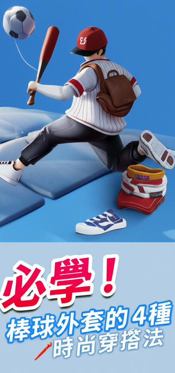 必學！棒球外套的4種時尚穿搭法